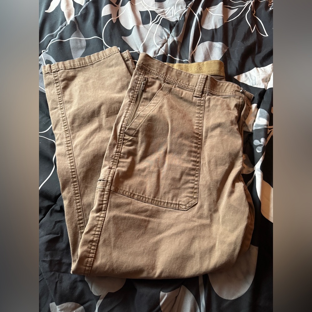 Weatherproof Brown Casual Pants